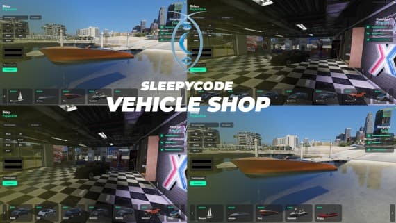 [ESX] Vehicleshop V2 [ESCROW] FiveM script thumbnail
