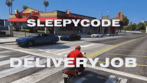 [ESX] Delivery Job [ESCROW] - FiveM script for ESX & QBCore | SleepyCode