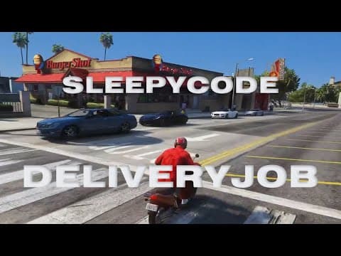 Delivery Job - FiveM script preview video