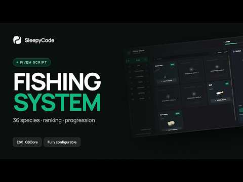 Fishing - FiveM script preview video