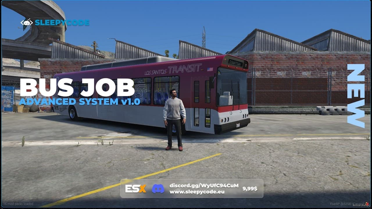[ESX] Bus Driver Job [ESCROW] preview